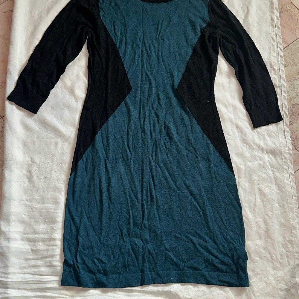 Elegant Teal & Black Women's Mossimo Dress